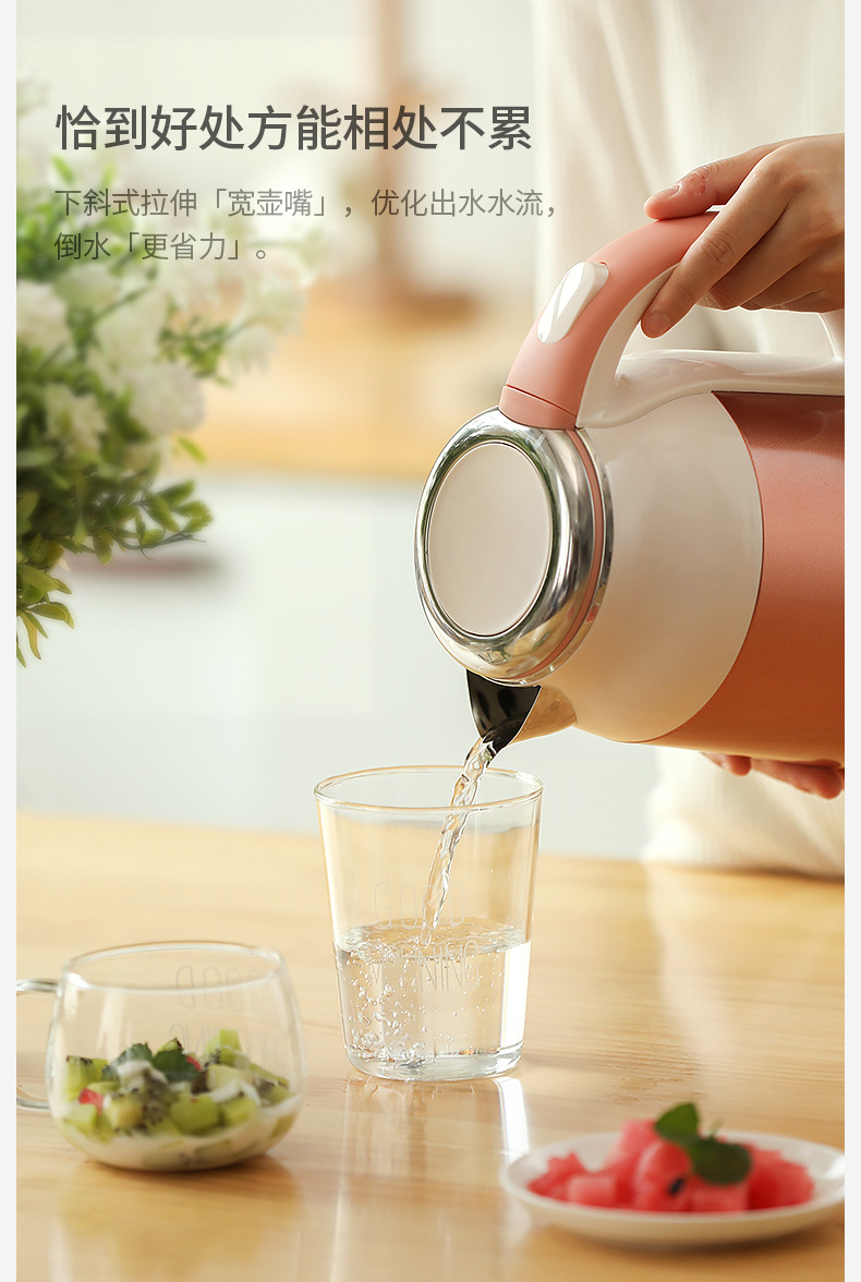 Linlu Electric Kettle Kettle 1.8L Seamless Double-Layer Anti-Scald Electric Kettle 304 Stainless Steel Kettle Lrw5803 Linlu Electric Kettle Kettle 1.8L Seamless Double-Layer Anti-Scald Electric Kettle 304 Stainless Steel Kettle Lrw5803