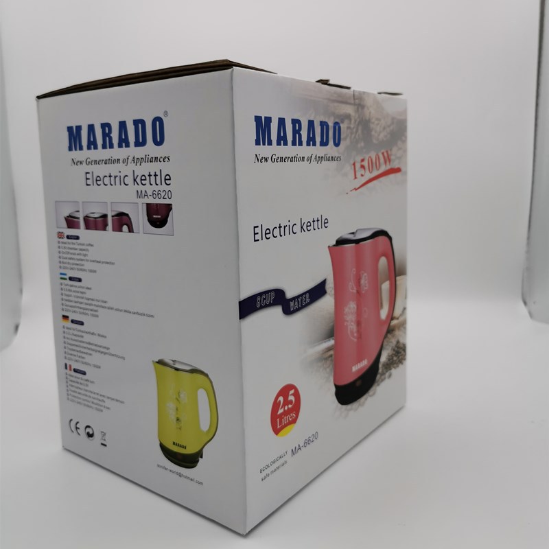 Marado Stainless Steel Electric Kettle Kettle Anti-Scald Electric Kettle Large Capacity Automatic Power off Kettle Marado Stainless Steel Electric Kettle Kettle Anti-Scald Electric Kettle Large Capacity Automatic Power off Kettle