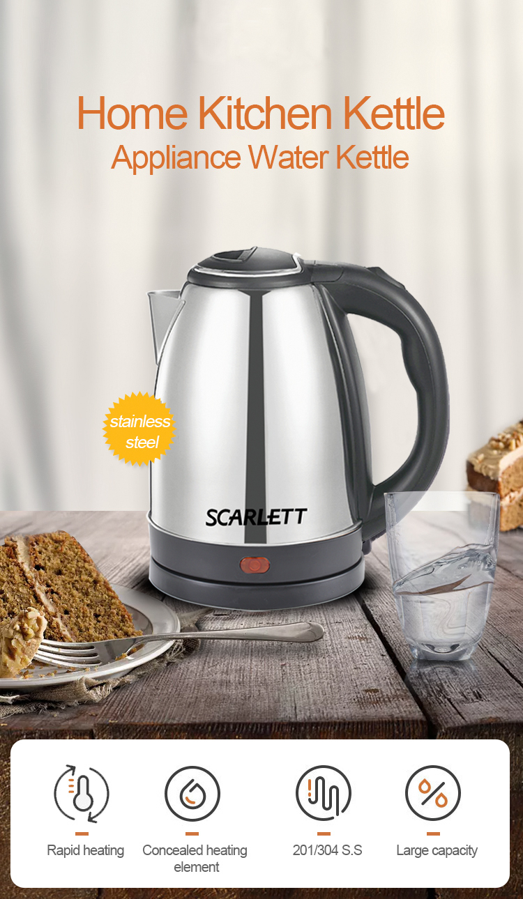 Electric Kettle Household Stainless Steel Large Capacity Kettle Automatic Broken Electric Kettle Electric Kettle Household Stainless Steel Large Capacity Kettle Automatic Broken Electric Kettle