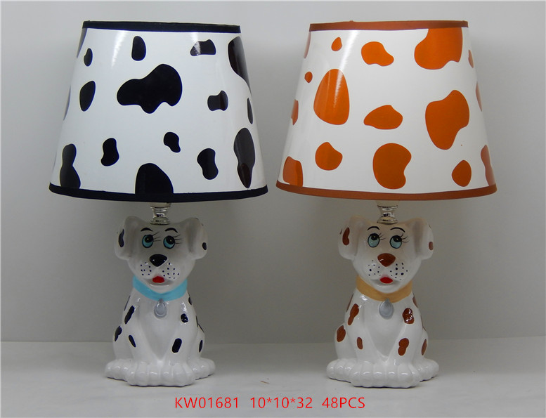 Table Lamp Ceramic Table Lamp Cartoon Animal Table Lamp Children's Light Study Lamp Eye Protection Table Lamp