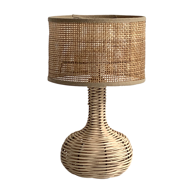 Customized LED Table Lamp Nordic Bedroom Bedside Lamp Hotel Office Reading Lamp White Cloth Cover Bedside Table Lamp