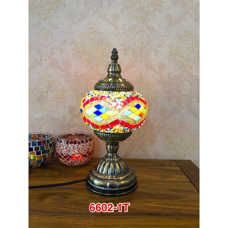 Moroccan Table Lamp Maan Coffee Retro Exotic Bedside Restaurant Hotel Homestay Bar Turkey Decorative Table Lamp