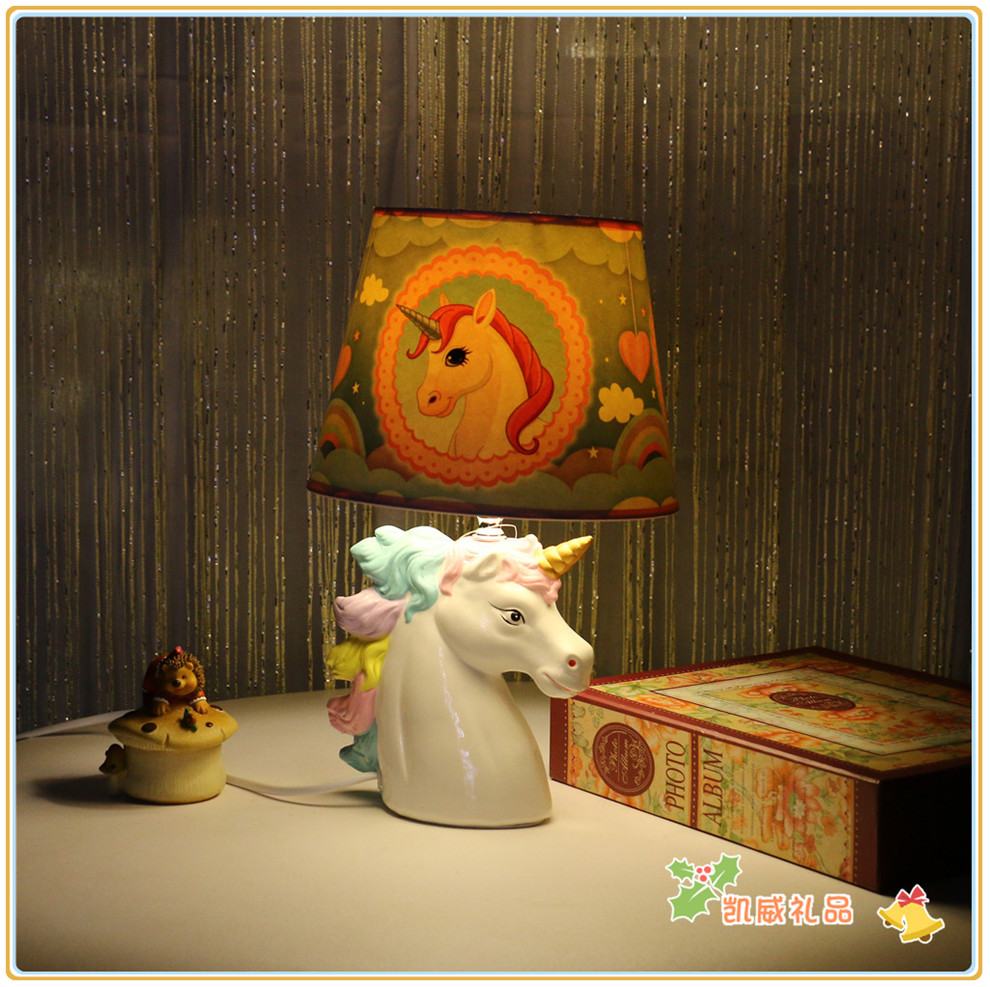 American Children's Room Decoration Table Lamp Cartoon Unicorn Bedroom Table Lamp Cute Cartoon Bedside Lamp American Children's Room Decoration Table Lamp Cartoon Unicorn Bedroom Table Lamp Cute Cartoon Bedside Lamp