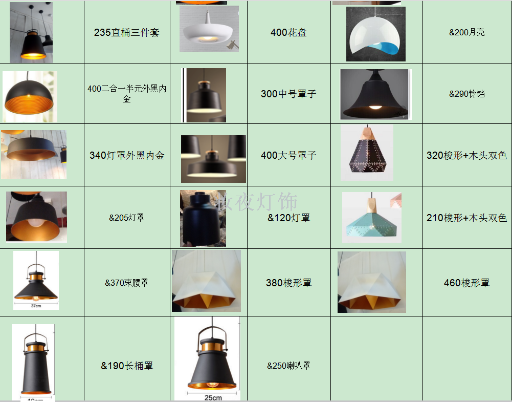 Nordic restaurant chandelier single head table lamp creative personality light luxury bar table lamp dining room simpl