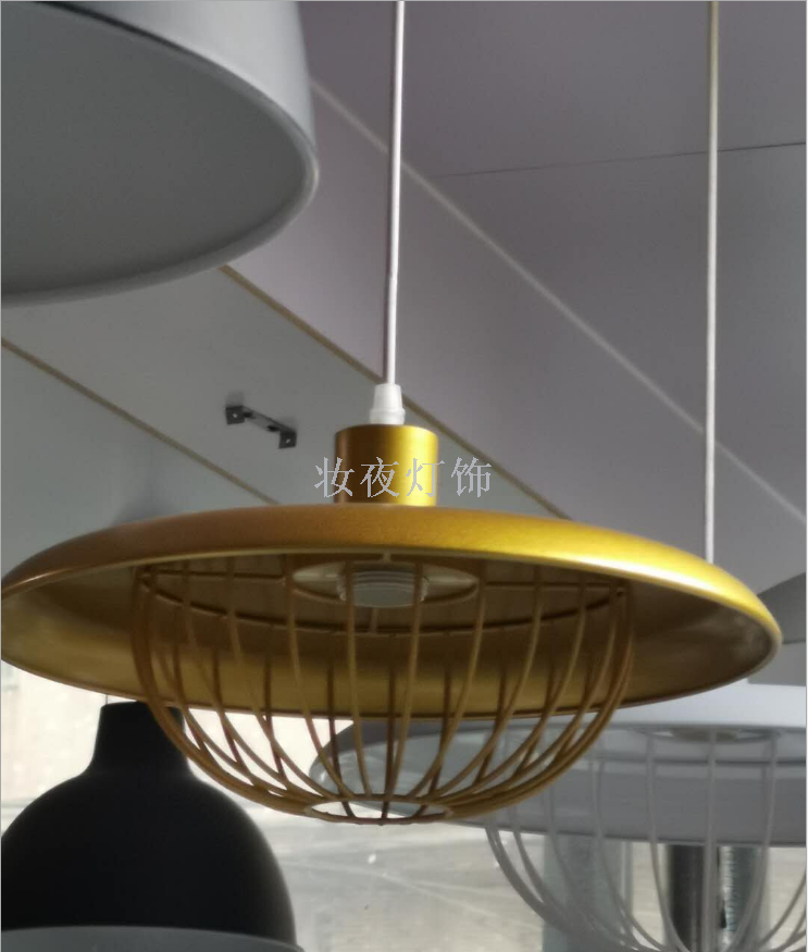 Nordic restaurant chandelier single head table lamp creative personality light luxury bar table lamp dining room simpl