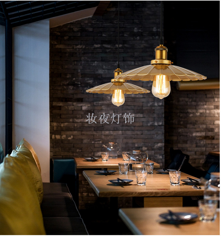 Nordic restaurant chandelier single head table lamp creative personality light luxury bar table lamp dining room simpl