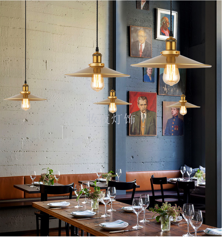 Nordic restaurant chandelier single head table lamp creative personality light luxury bar table lamp dining room simpl