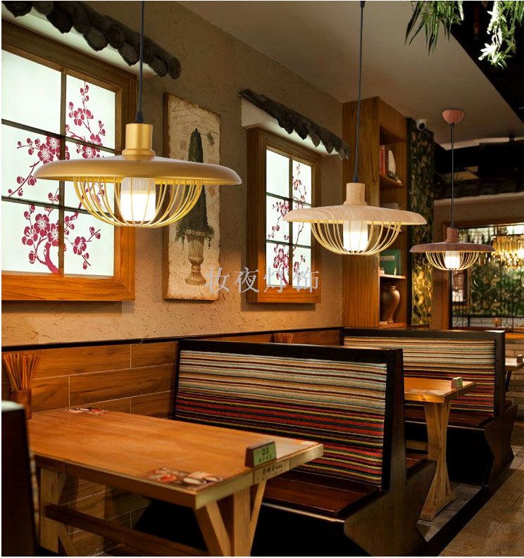 Nordic restaurant chandelier single head table lamp creative personality light luxury bar table lamp dining room simpl