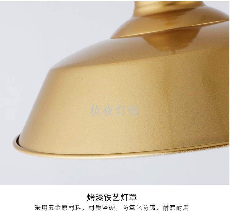 Nordic restaurant chandelier single head table lamp creative personality light luxury bar table lamp dining room simpl