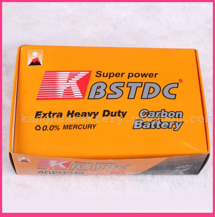 Bctdc No. 5 Carbon Battery AA Two Hanging Card Battery Bctdc No. 5 Carbon Battery AA Two Hanging Card Battery