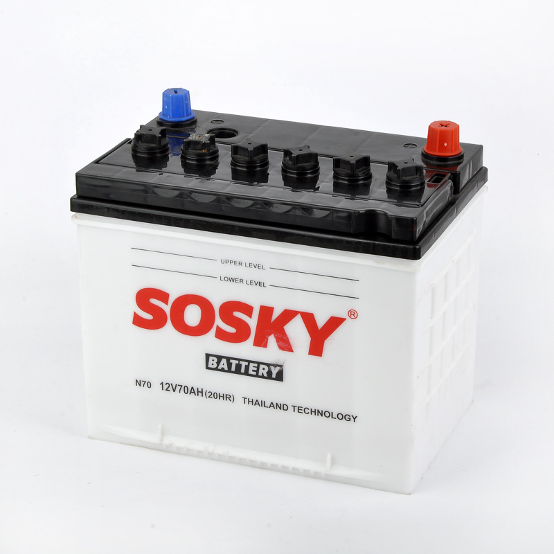 Sosky Dry Charge Car Starting Battery Ups Forklift Marine Battery Energy Storage Solar Wind Energy Battery