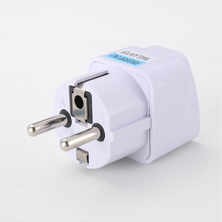 German Standard Conversion Plug Travel Europlug European Standard Multi-Functional Socket French Korean Russian Plug