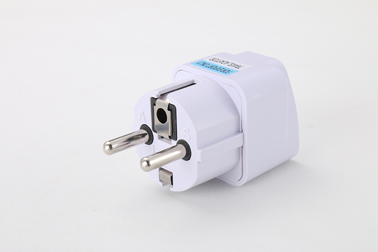 German Standard Conversion Plug Travel Europlug European Standard Multi-Functional Socket French Korean Russian Plug