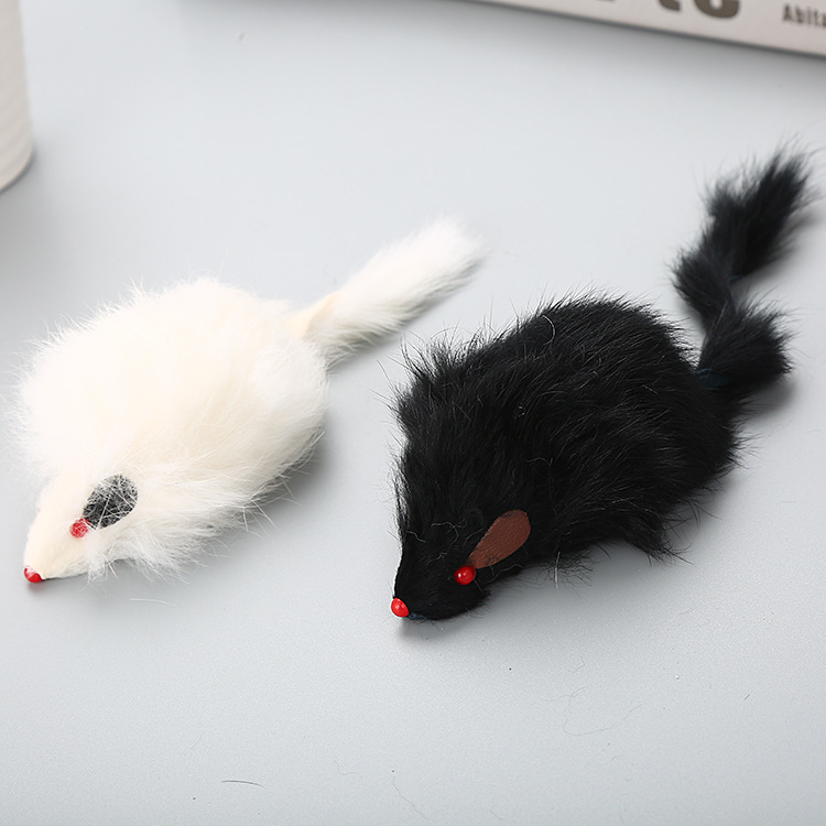 Cat toy Rabbit hair mouse catnip Cat Capture Interactive PET supplies manufacturers direct cross-border wholesale