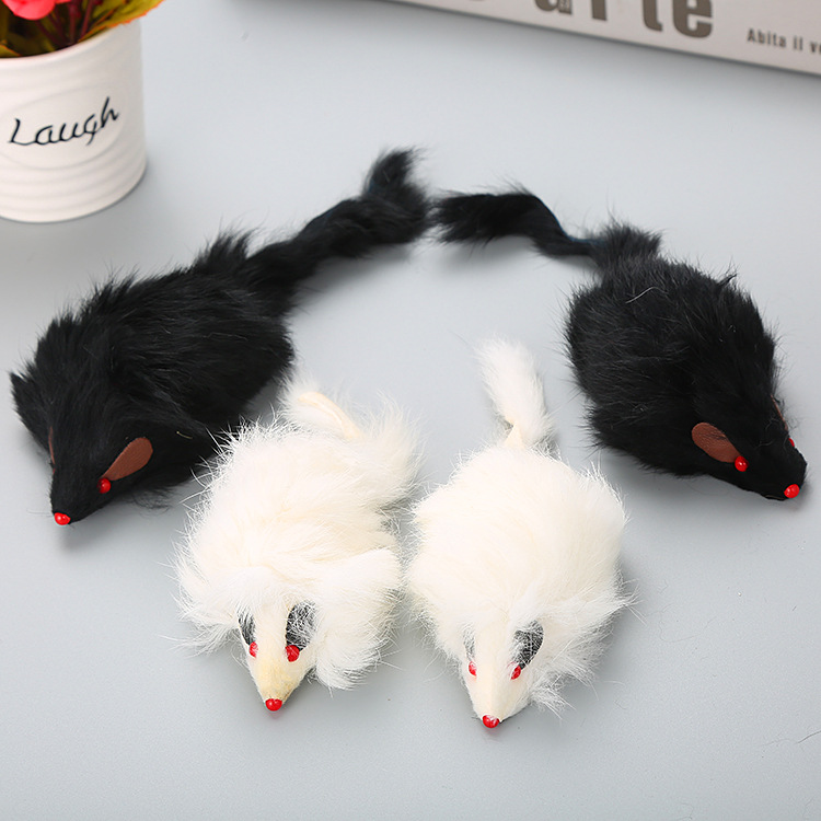 Cat toy Rabbit hair mouse catnip Cat Capture Interactive PET supplies manufacturers direct cross-border wholesale