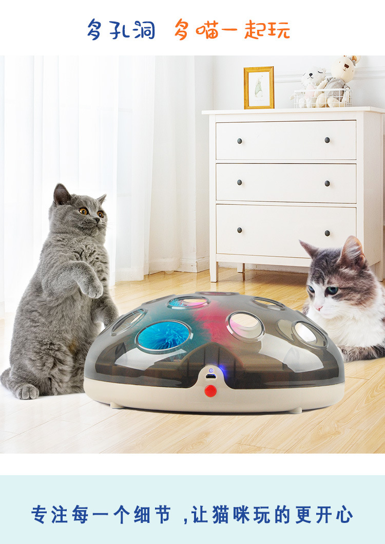 Electric Cat Toy Turntable Crazy Amusement Plate Cat Catch Mouse New Magnetic Suspension Technology Funny Cat Toy Electric Cat Toy Turntable Crazy Amusement Plate Cat Catch Mouse New Magnetic Suspension Technology Funny Cat Toy