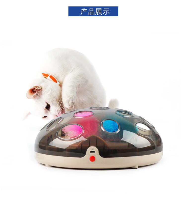 Electric Cat Toy Turntable Crazy Amusement Plate Cat Catch Mouse New Magnetic Suspension Technology Funny Cat Toy Electric Cat Toy Turntable Crazy Amusement Plate Cat Catch Mouse New Magnetic Suspension Technology Funny Cat Toy