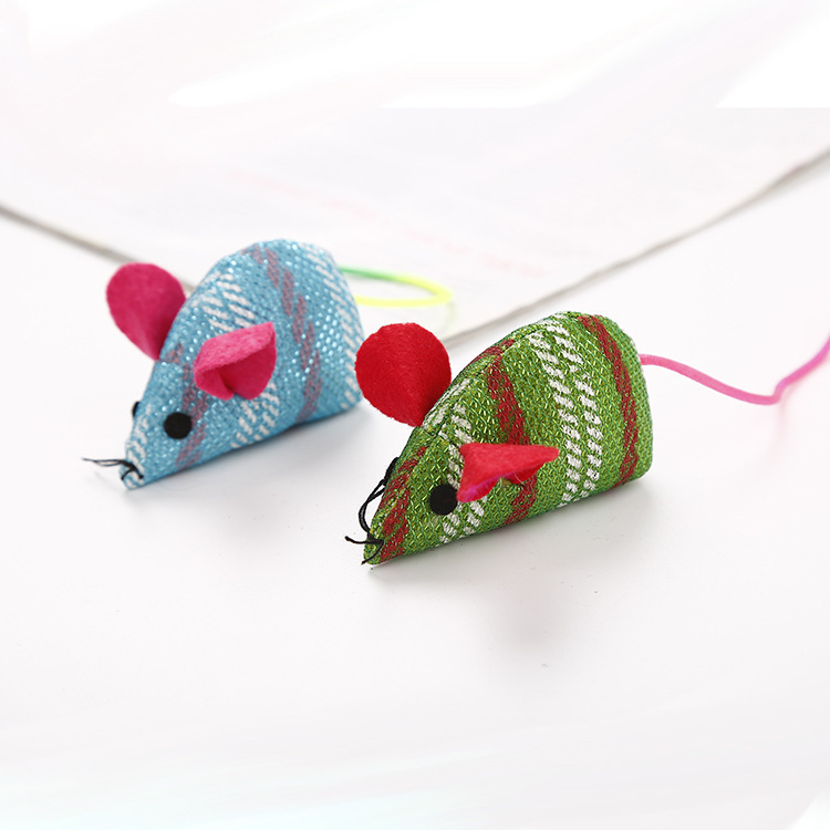 Large PET cat toy Christmas Series mouse model multi-color Random Factory Wholesale Spot cross-border hot sales