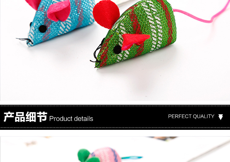 Large PET cat toy Christmas Series mouse model multi-color Random Factory Wholesale Spot cross-border hot sales Large PET cat toy Christmas Series mouse model multi-color Random Factory Wholesale Spot cross-border hot sales