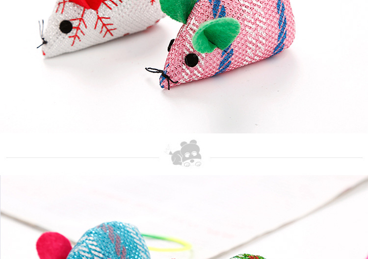Large PET cat toy Christmas Series mouse model multi-color Random Factory Wholesale Spot cross-border hot sales Large PET cat toy Christmas Series mouse model multi-color Random Factory Wholesale Spot cross-border hot sales