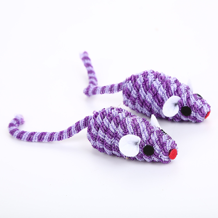 Cat toy could stretch thread Mouse multi-color drawing Factory cross-border wholesale