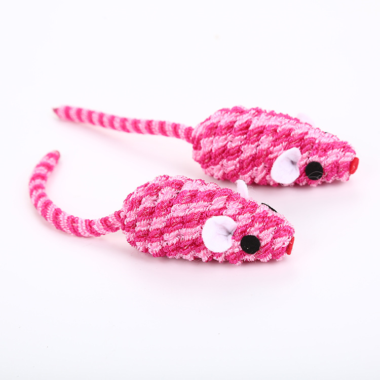 Cat toy could stretch thread Mouse multi-color drawing Factory cross-border wholesale