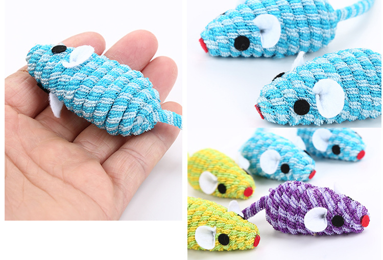 Cat toy could stretch thread Mouse multi-color drawing Factory cross-border wholesale Cat toy could stretch thread Mouse multi-color drawing Factory cross-border wholesale