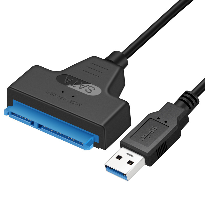 Cross-Border Exclusive USB3.0 USB to IED Sata to USB Adapter Cable 2.5-Inch SSD Hard Disk Cable Cross-Border Exclusive USB3.0 USB to IED Sata to USB Adapter Cable 2.5-Inch SSD Hard Disk Cable