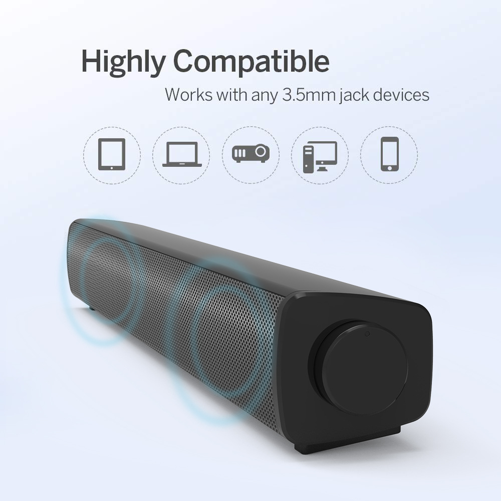 Computer USB Audio Computer Sound Booster Audio Cable Speaker Computer Game Speaker Subwoofer Factory Direct Sales