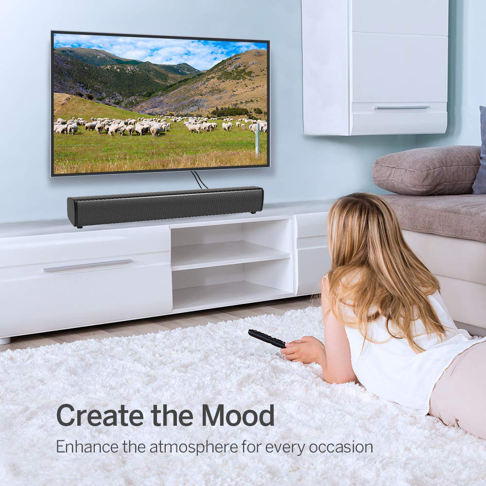 Computer USB Audio Computer Sound Booster Audio Cable Speaker Computer Game Speaker Subwoofer Factory Direct Sales