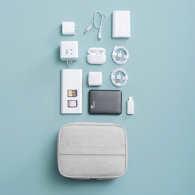 Obsession Cross-Border Multifunctional Travel Digital Storage Bag Mobile Power Headset USB Cable  Multi Functional Bag