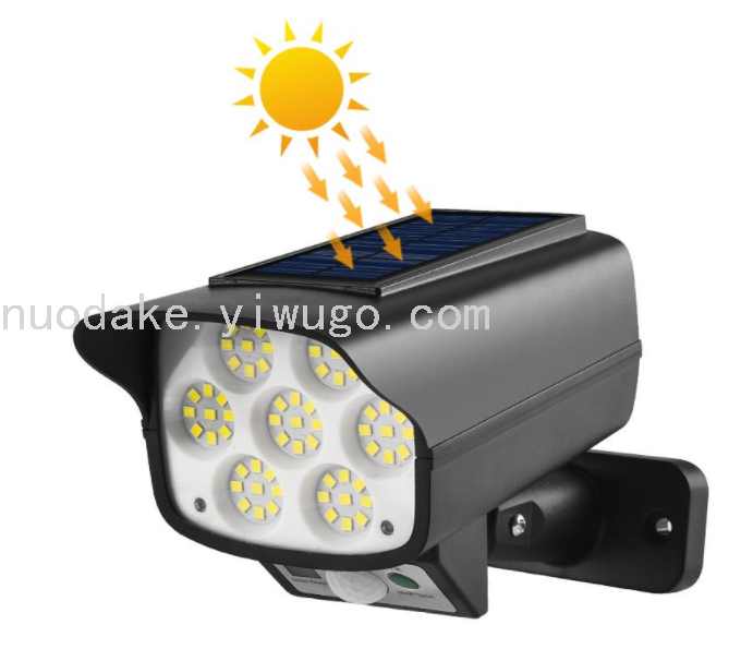 Solar Simulation Monitor Lamp Solar Garden Lamp with Remote Control Solar Human Body Induction Wall Lamp Solar Simulation Monitor Lamp Solar Garden Lamp with Remote Control Solar Human Body Induction Wall Lamp