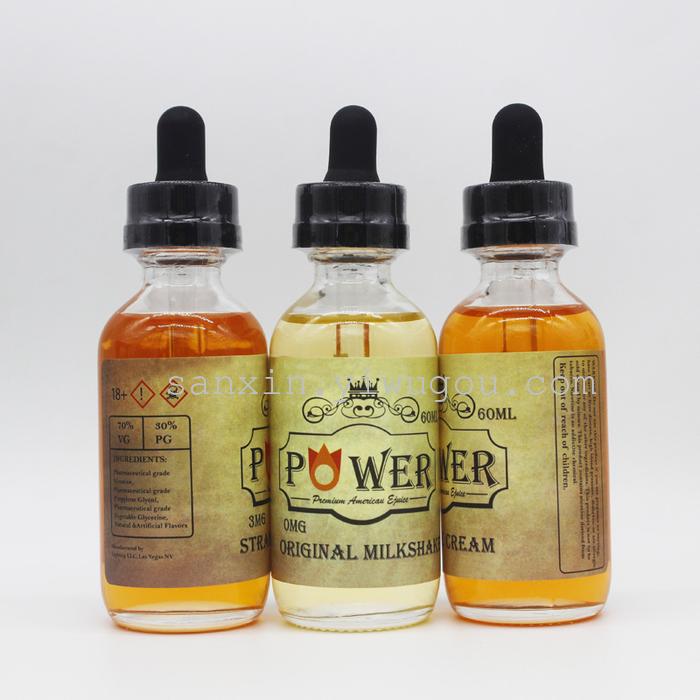 The United States special oil Power energy 60ml bottled power electronic cigarette smoke