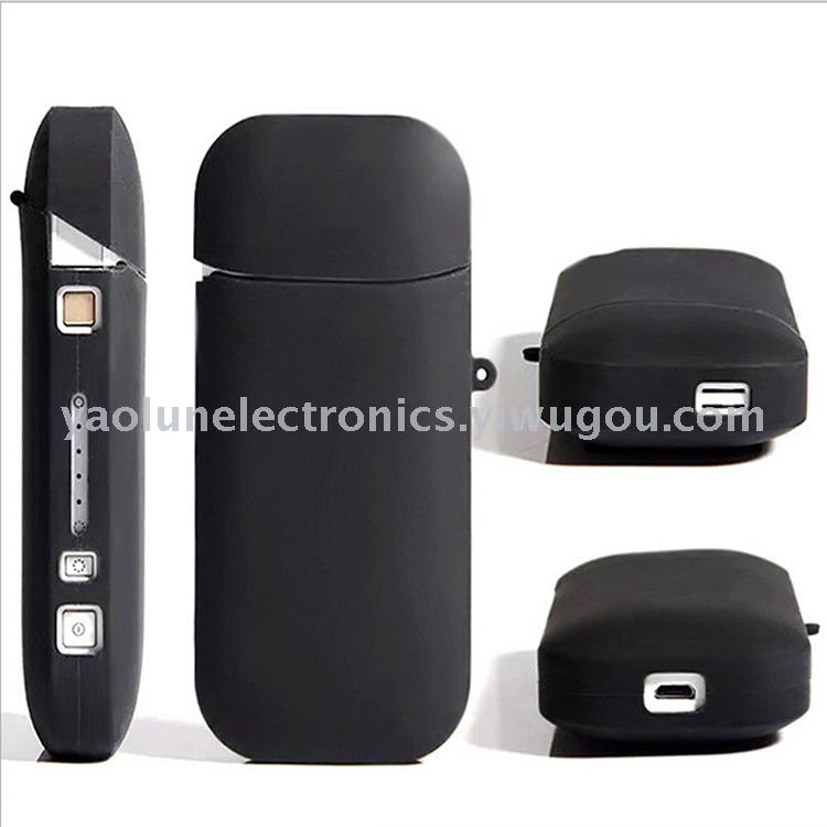 IQOS electronic cigarette silicone protective cover anti - slip shell Marlboro leather case PU shell in stock