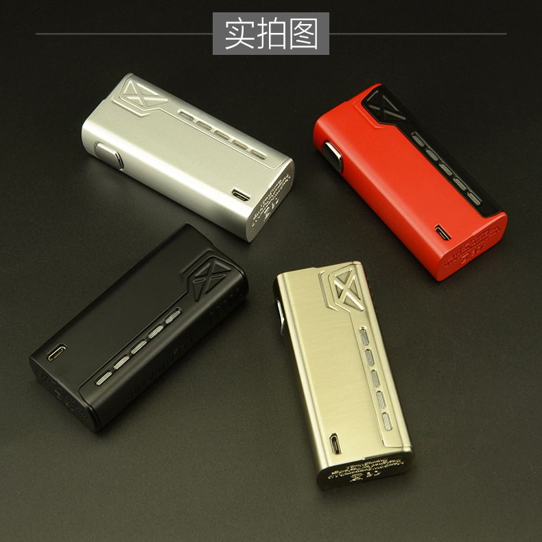 Electronic cigarette Tesla Tesla 90W suit half mechanical box set second time gear.