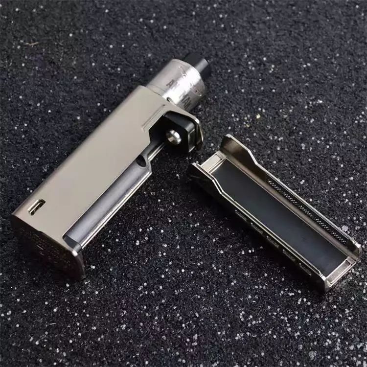 Electronic cigarette Tesla Tesla 90W suit half mechanical box set second time gear.