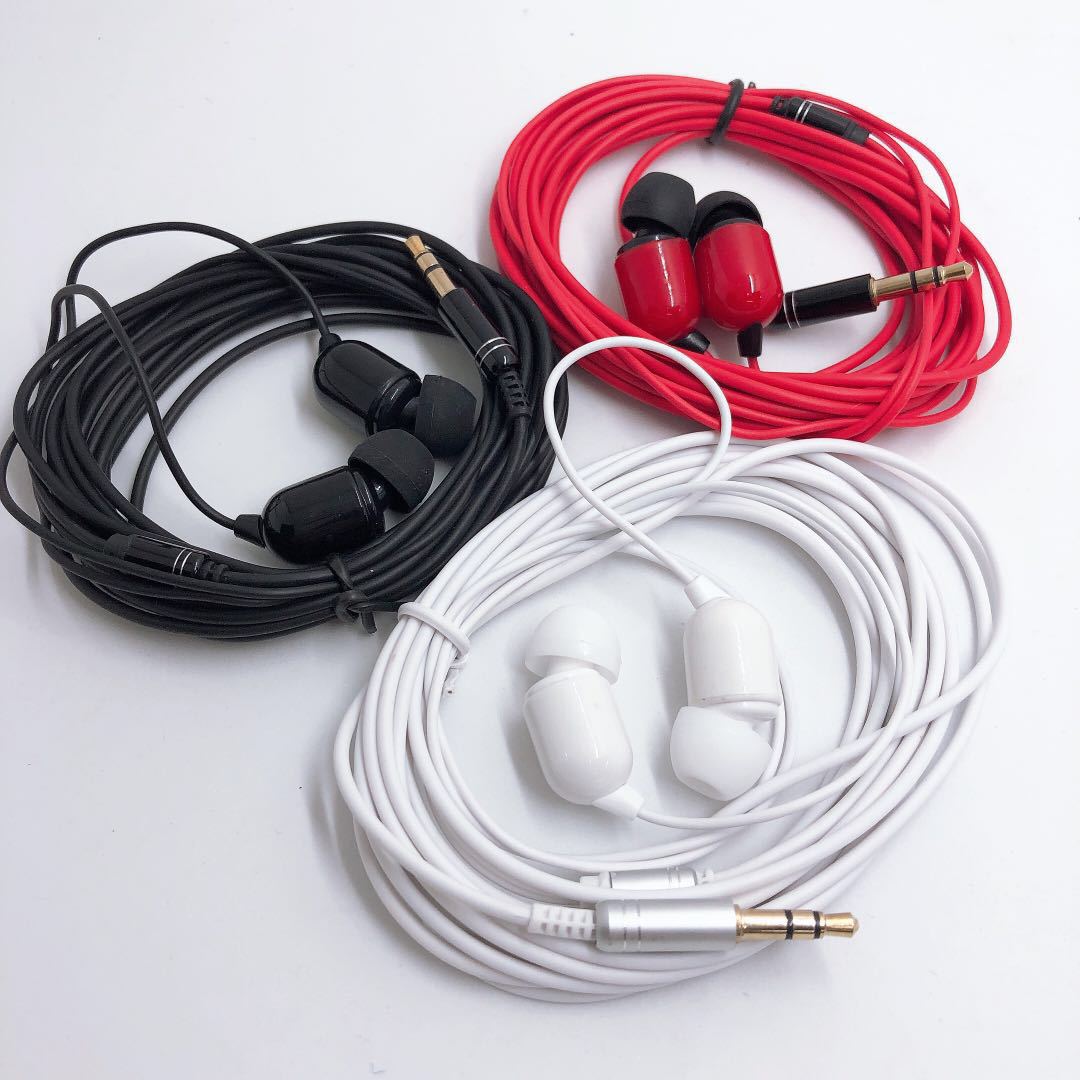 Live Anchor Monitoring Earphone Lengthened Cable Headset For Anchor 3 M Long Monitoring Earphone 3 M Headset For Anchor