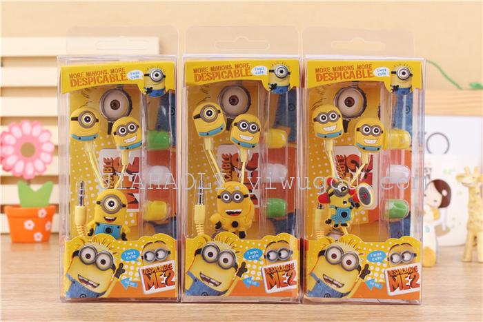 Cute thief daddy ear 3.5mm universal mobile phone headset Cute thief daddy ear 3.5mm universal mobile phone headset