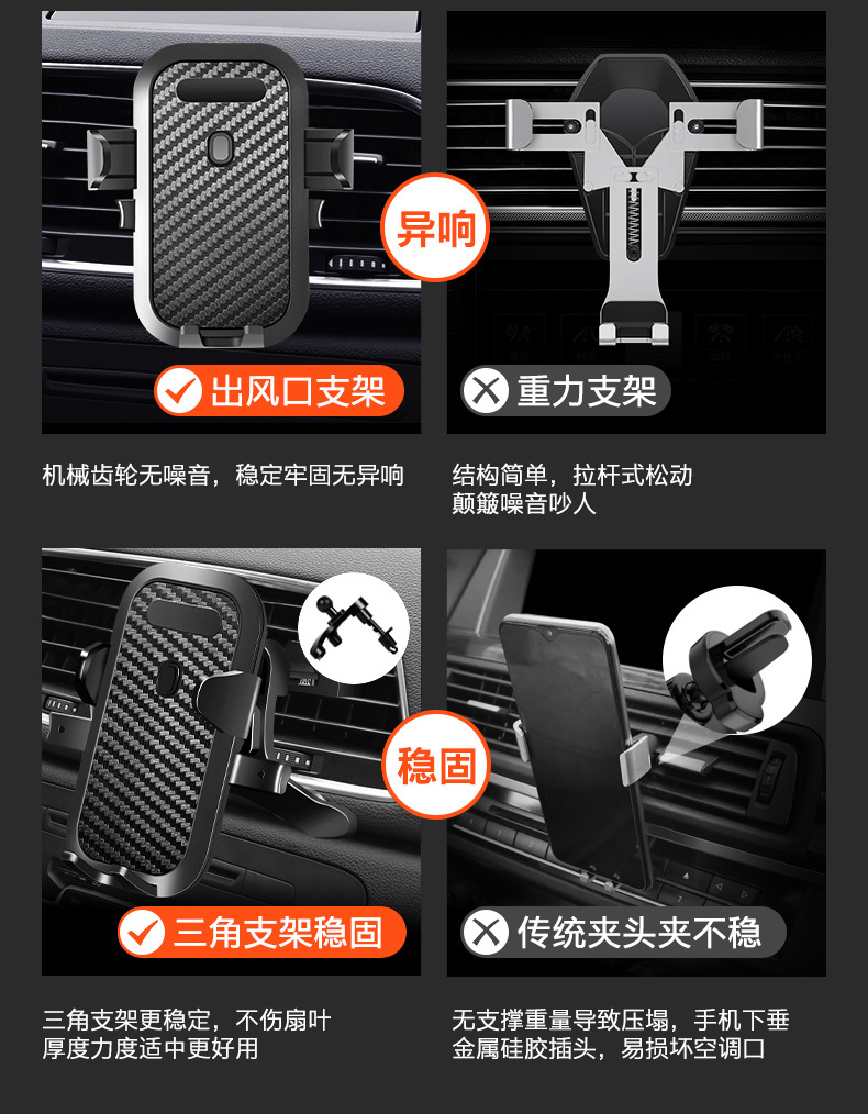 Navigation Car Mobile Phone Bracket Car Suction Cup Air Outlet Multifunctional Mobile Phone Holder Universal Car Bracket Navigation Car Mobile Phone Bracket Car Suction Cup Air Outlet Multifunctional Mobile Phone Holder Universal Car Bracket