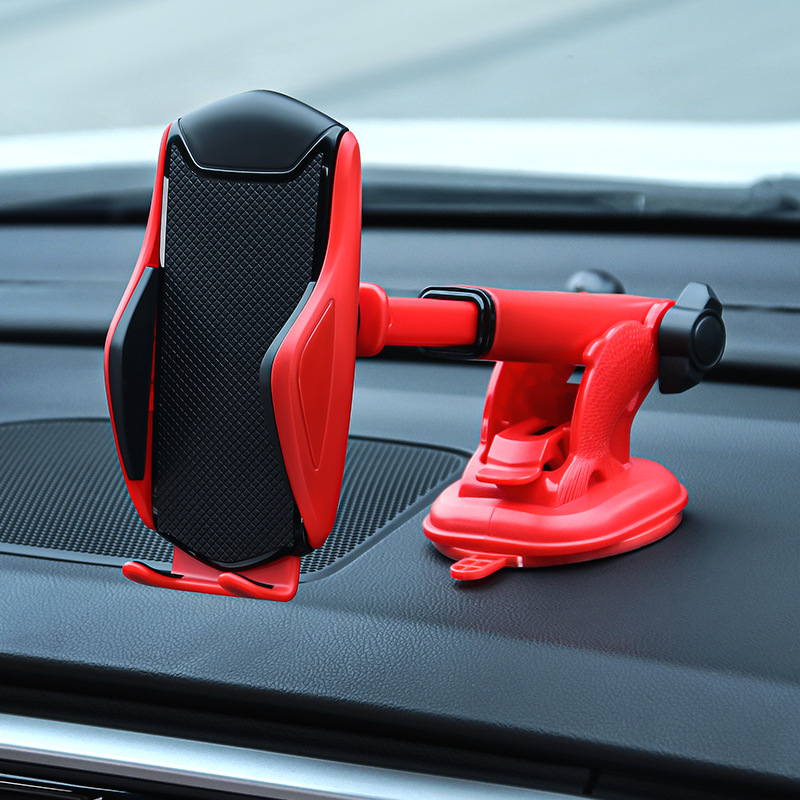 Car Bracket Mobile Phone Bracket Multifunctional Car Navigation Holder Dashboard Stand Suction Cup Bracket