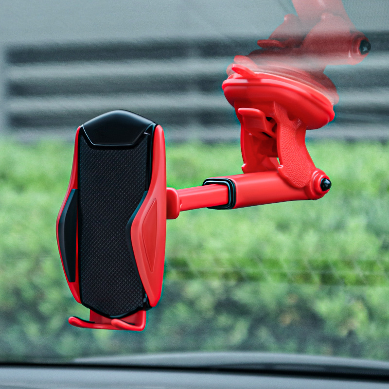 Car Bracket Mobile Phone Bracket Multifunctional Car Navigation Holder Dashboard Stand Suction Cup Bracket