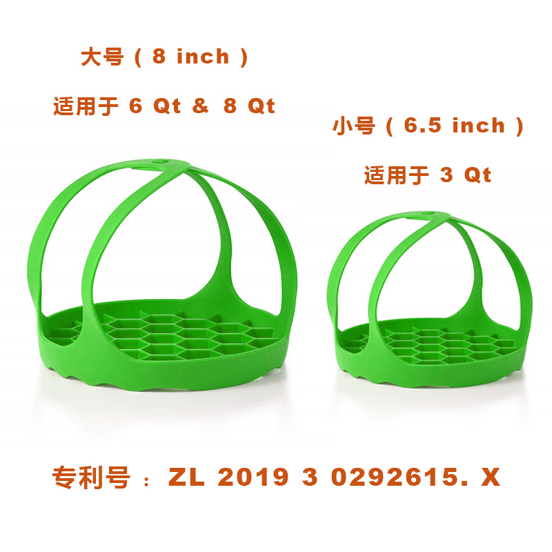Amazon New Silicone Steamer Egg Boiler Silicone Steamer Basket Pressure Cooker Sling