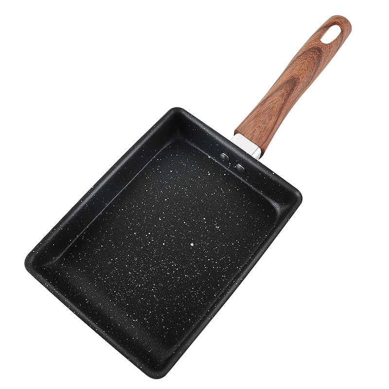 JapaneseStyle Small Frying Pan Tamagoyaki Pot NonStick Pan Medical Stone NonStick Cooker Square Egg Frying Pan Pan