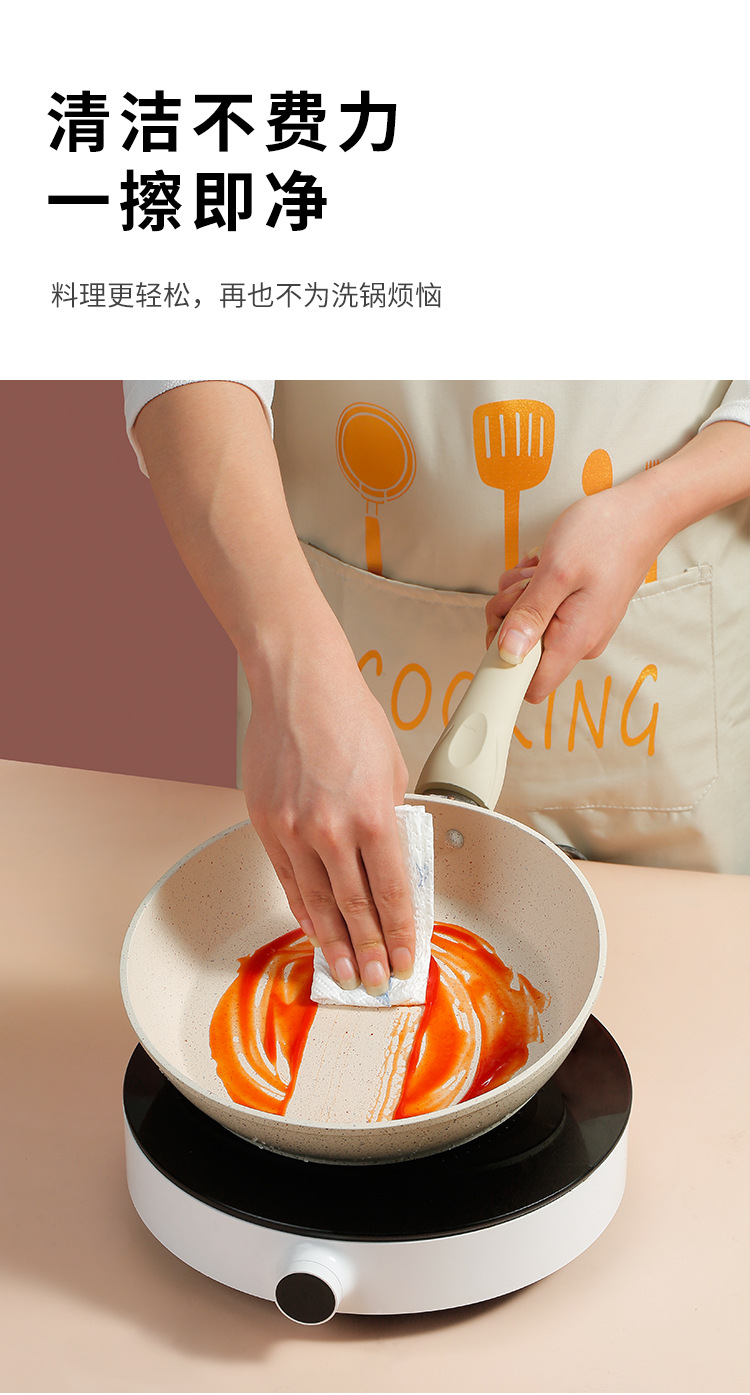 NonStick Pan Fried Steak Frying Pan MultiFunctional Pancake Fried Egg Thickened Induction Cooker Open Flame Applicable NonStick Pan Fried Steak Frying Pan MultiFunctional Pancake Fried Egg Thickened Induction Cooker Open Flame Applicable