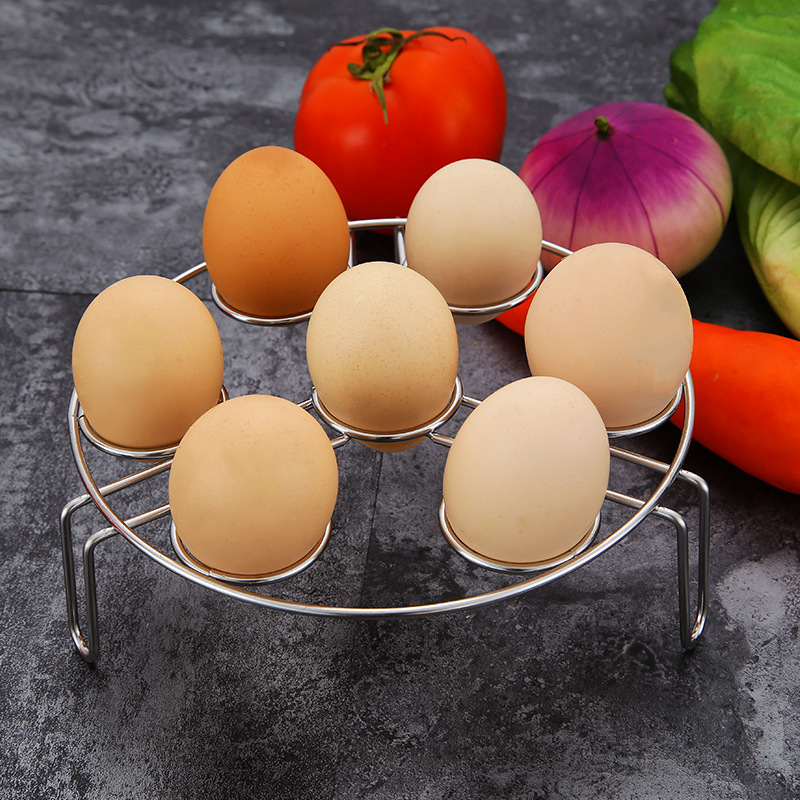 Pressure Cooker Steamed Egg Stand DishGrabbing Device Steamer CrossBorder 304 SST Steaming Rack Steaming Rack Set
