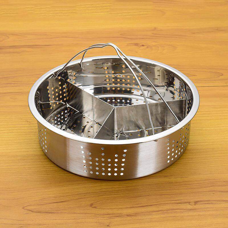 Pressure Cooker Steamed Egg Stand DishGrabbing Device Steamer CrossBorder 304 SST Steaming Rack Steaming Rack Set