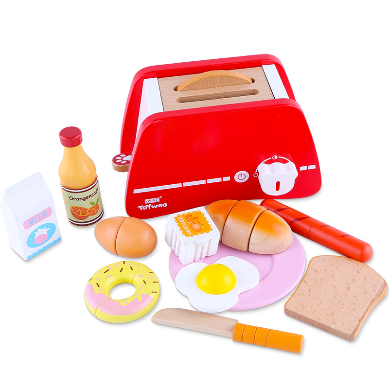 Breakfast Bread Maker Afternoon Tea Play House Kitchen Toys Role Play Children Educational Toys