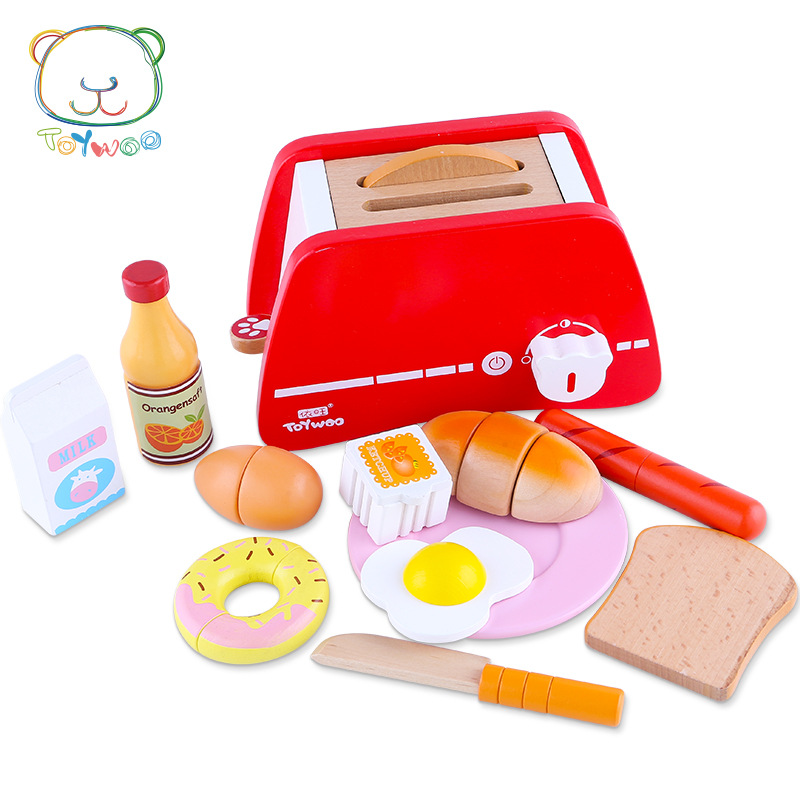 Breakfast Bread Maker Afternoon Tea Play House Kitchen Toys Role Play Children Educational Toys