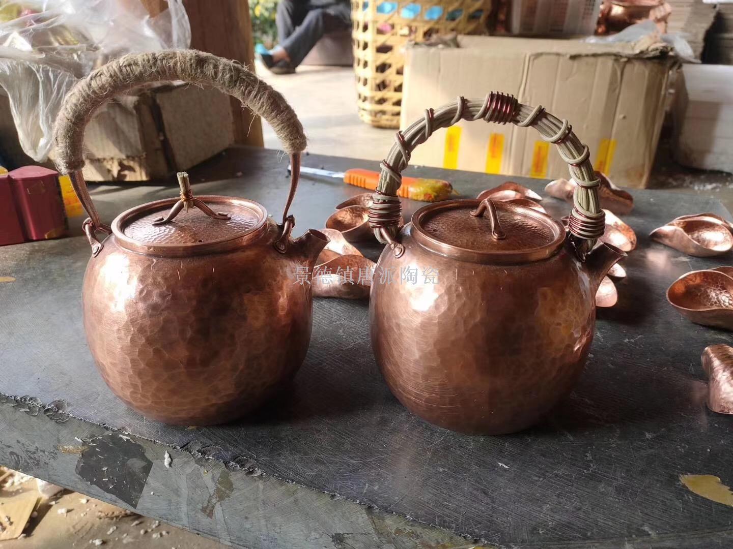 Red copper kettle kettle hand hutiliang kettle kettle health pot teapot foreign trade