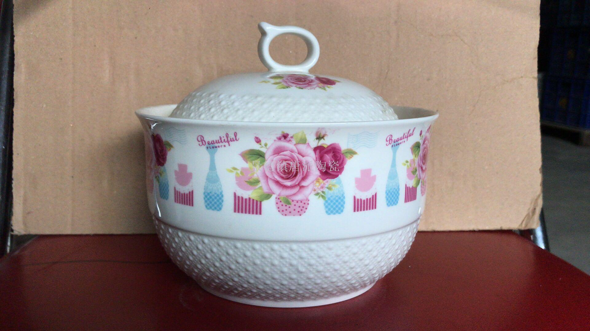 Jingdezhen ceramic single pot gift soup pot ceramic soup pot rice noodle pot heat-resistant pot  health pot